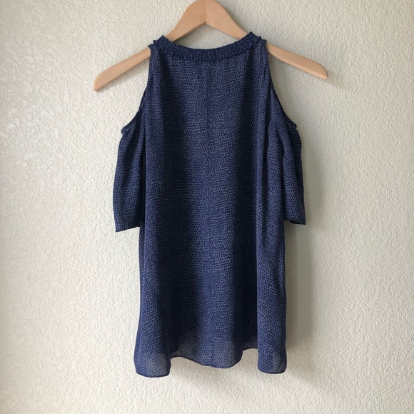 Upcycled custom overdye Derek Lam 10 Crosby silk cutout blouse 2 - Picture 3 of 6